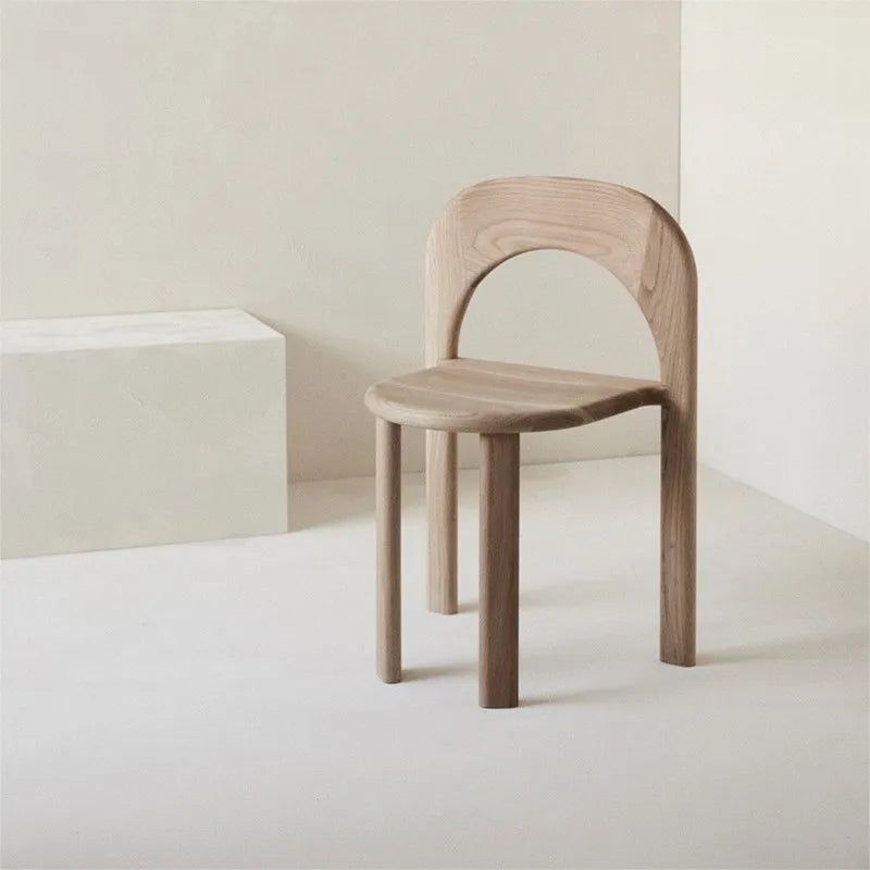 ScandiWood Solid Dining Chair